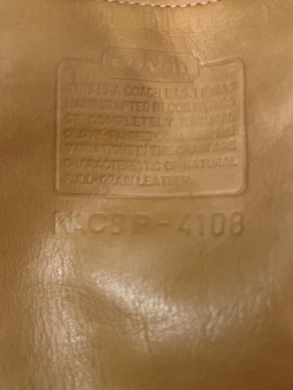 Vintage Coach Soho Bag Small Flap 4108 Crossbody - Picture 10 of 13